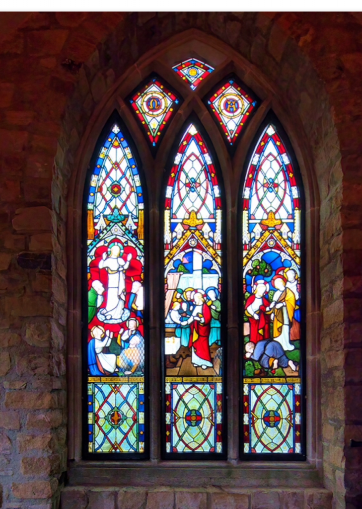 The History of Our Stained Glass Window The Forbidden Corner